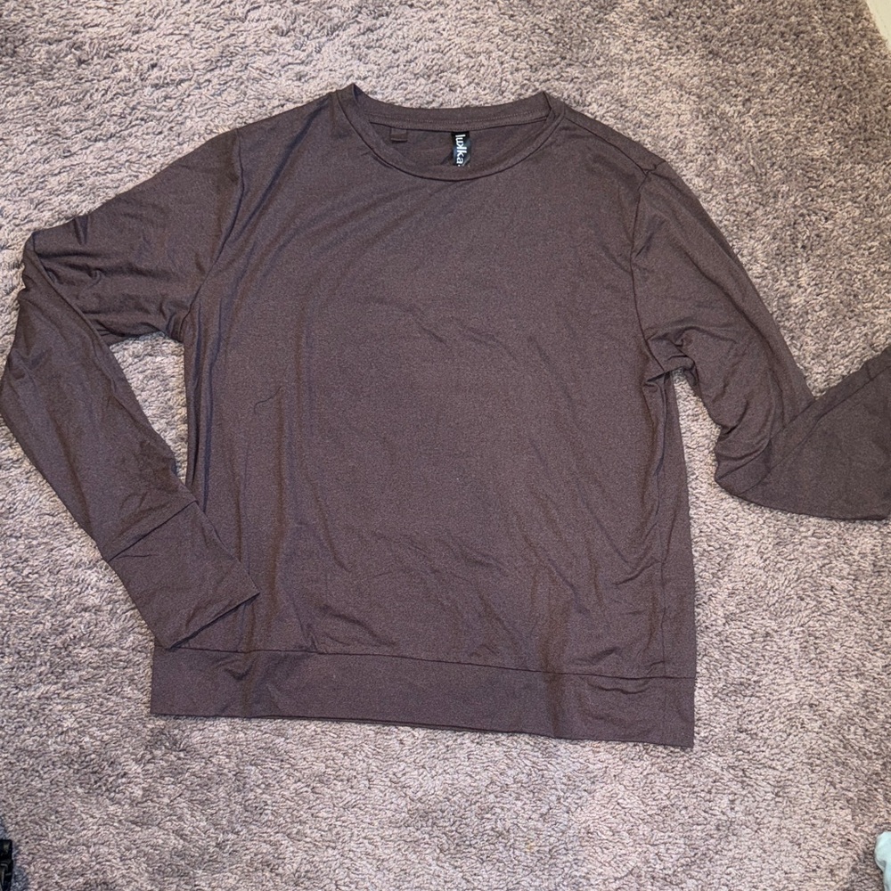 Brown Long Sleeve Shirt